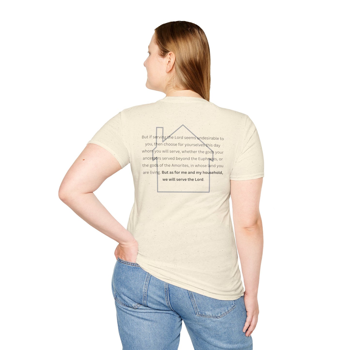 Inspirational Bible Verse T-Shirt - Joshua 24:15 Shirt