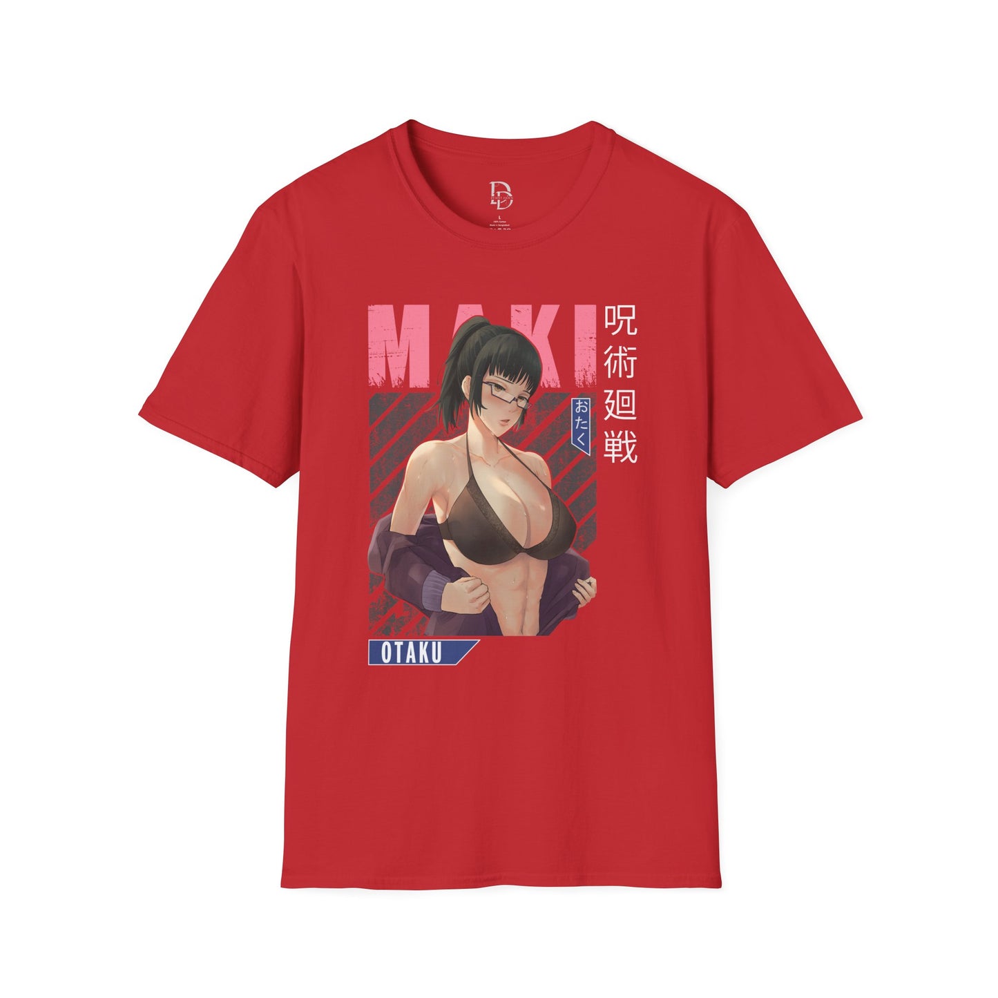 Maki Zennin Jujitsu Softstyle T-Shirt - Anime Character Tee
