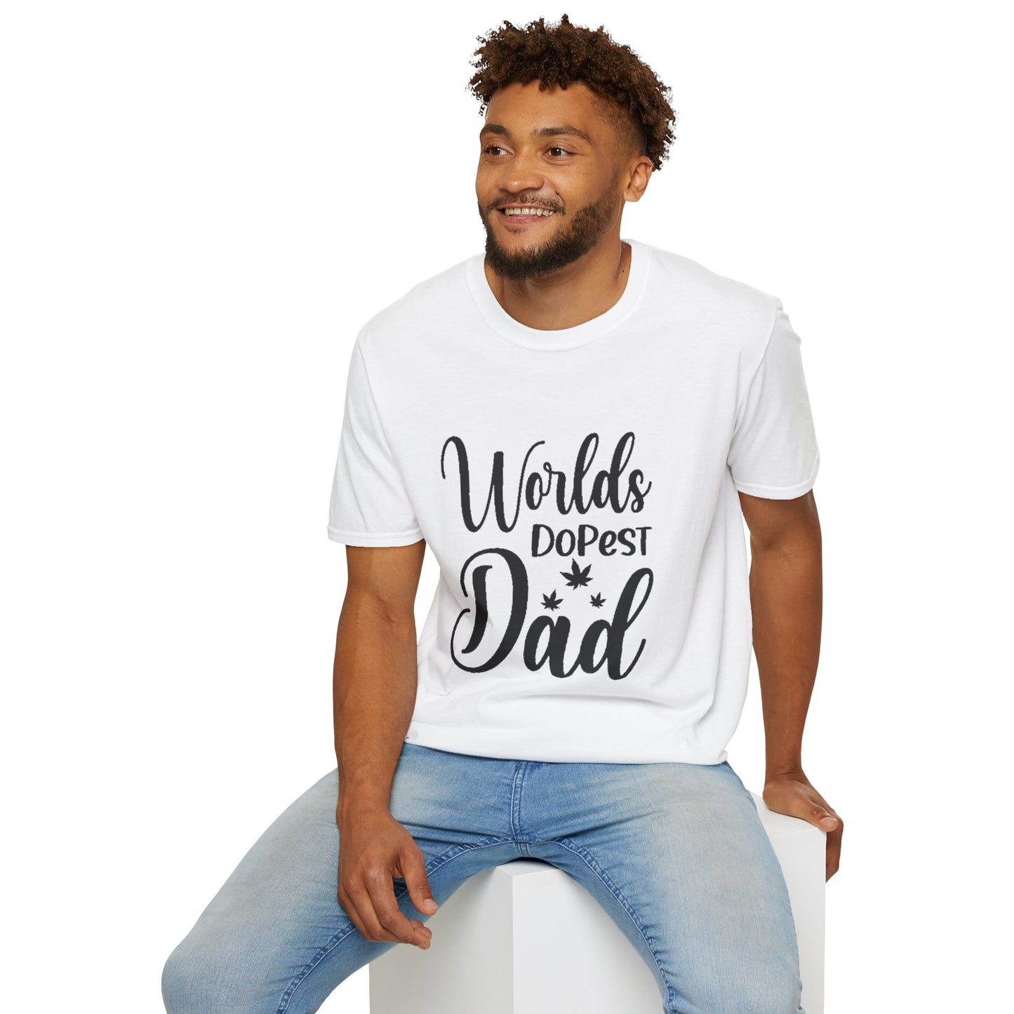 Dad Unisex T-Shirt - World's Dopest Dad