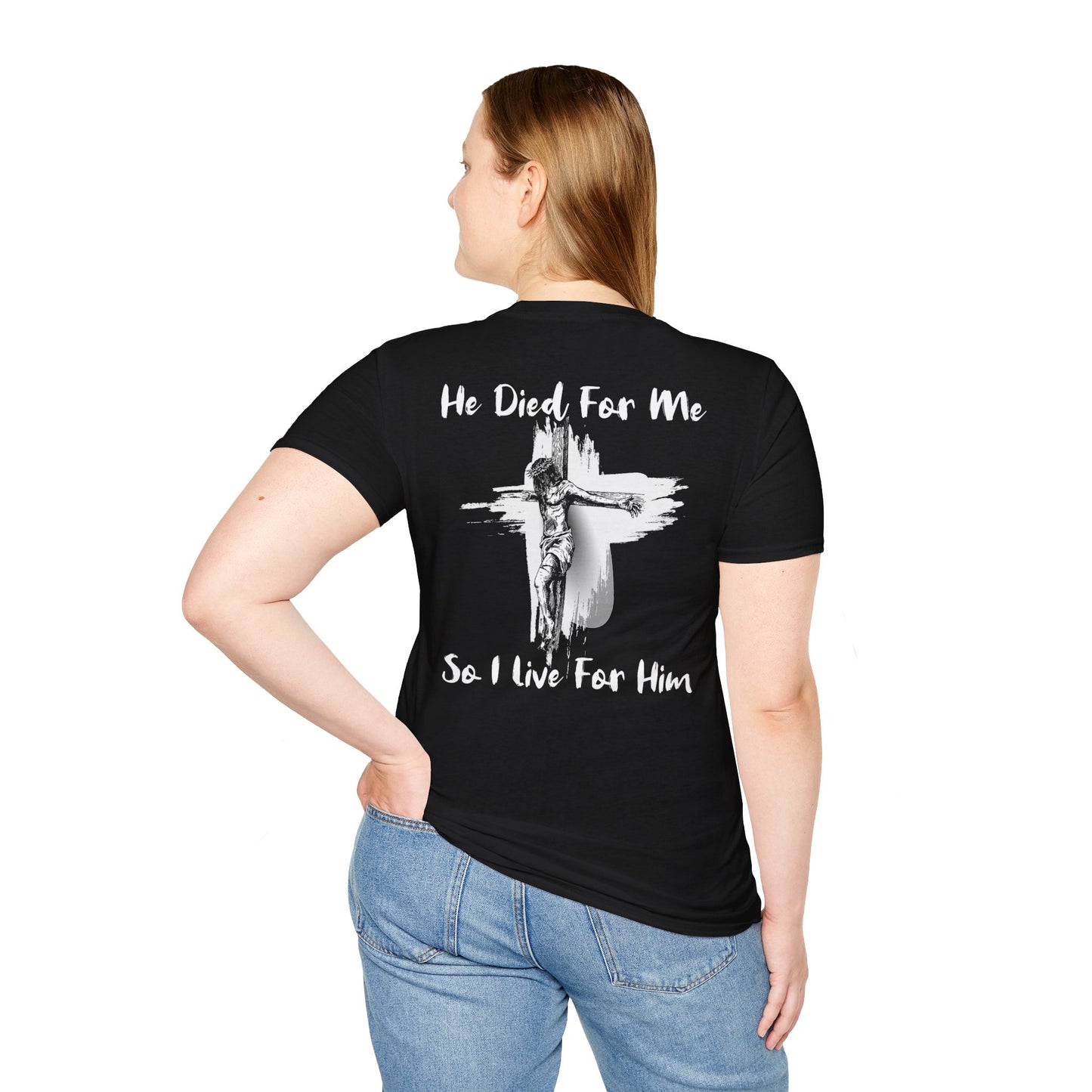 Christian Faith Unisex T-Shirt He Died For Me