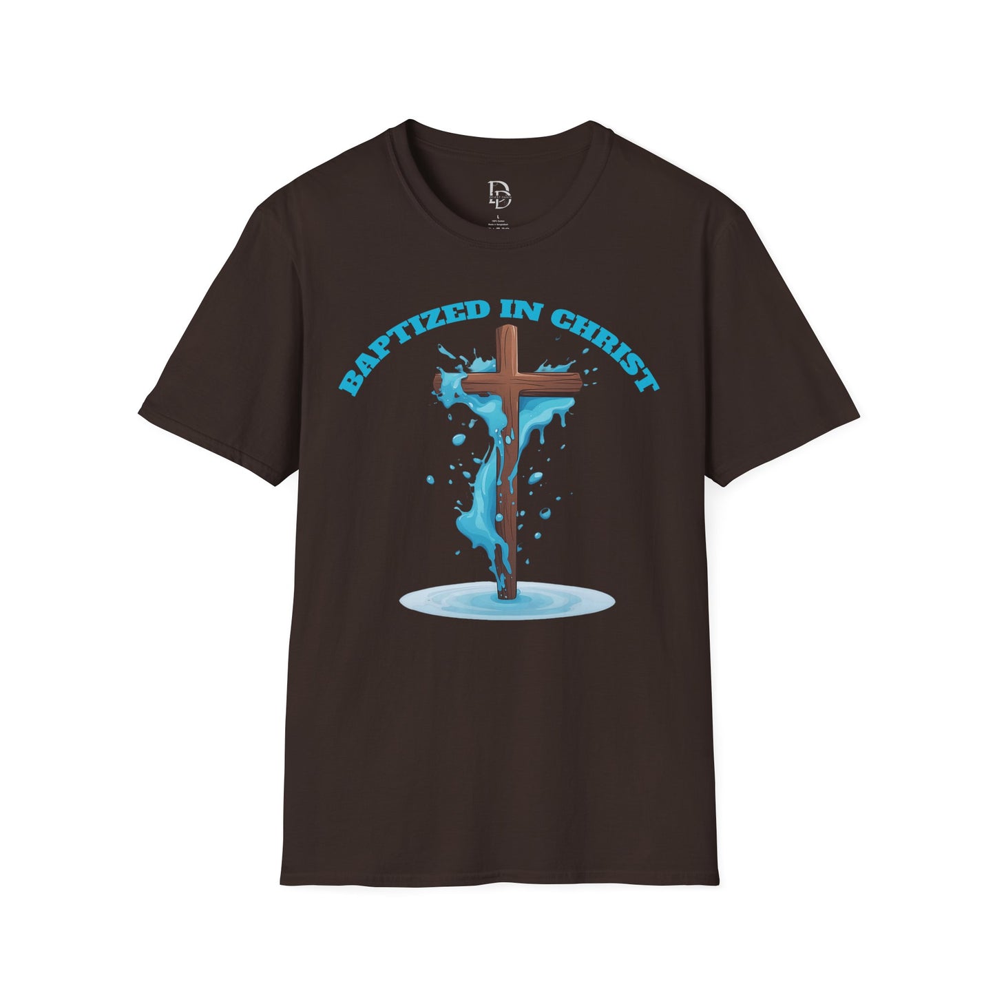 Christian Faith Unisex T-Shirt - Baptized in Christ Religious Apparel