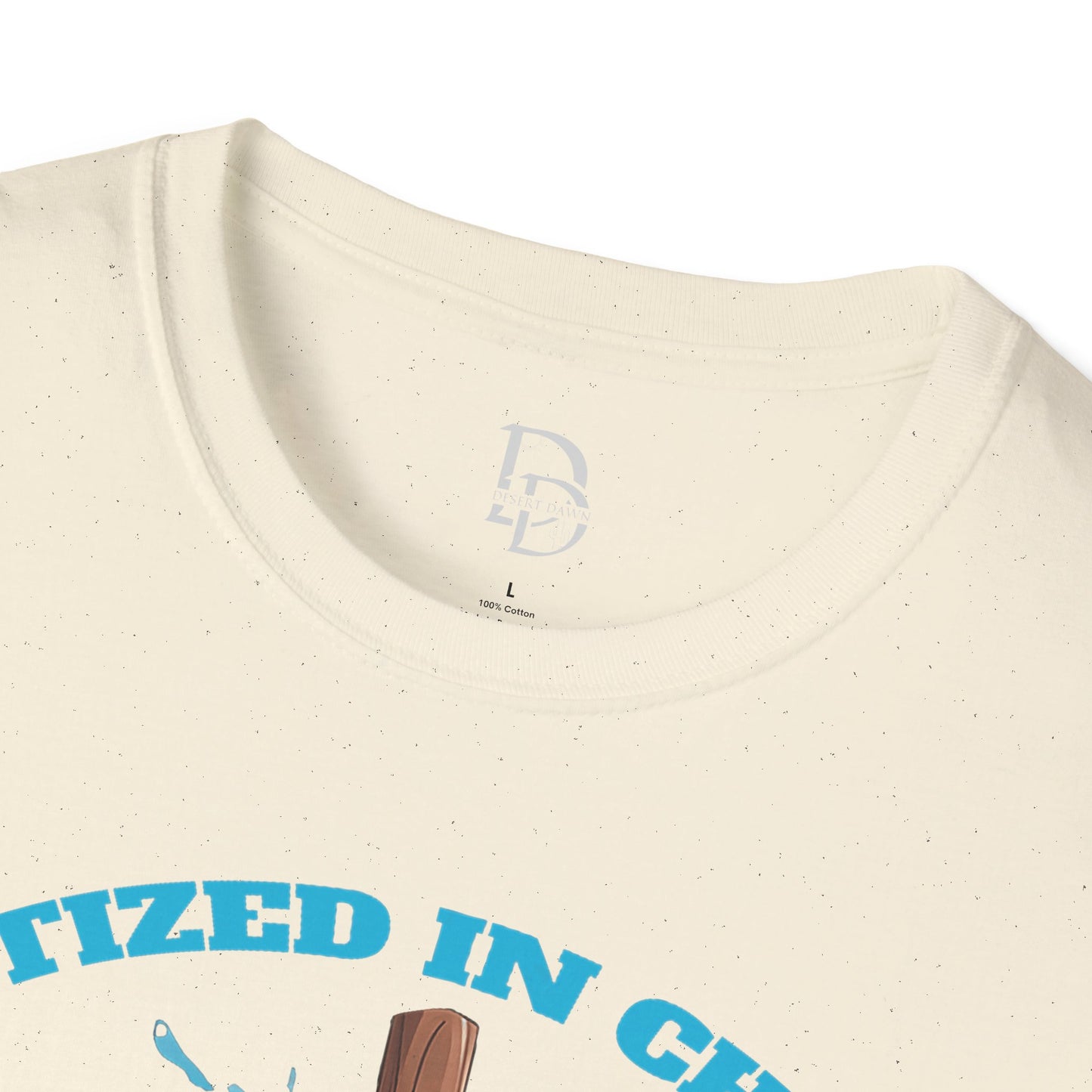 Christian Faith Unisex T-Shirt - Baptized in Christ Religious Apparel