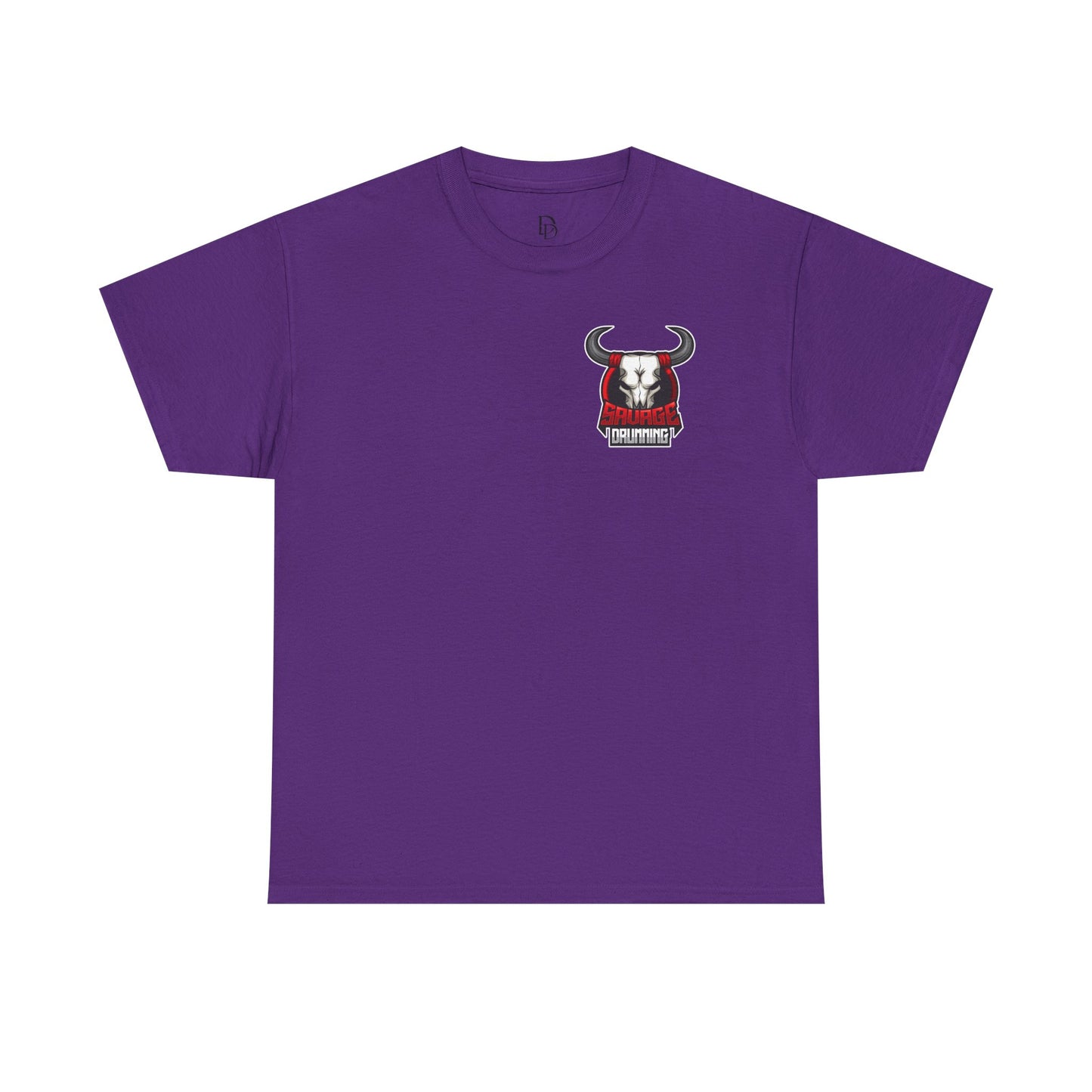 Savage Drumming Logo Cotton Tee