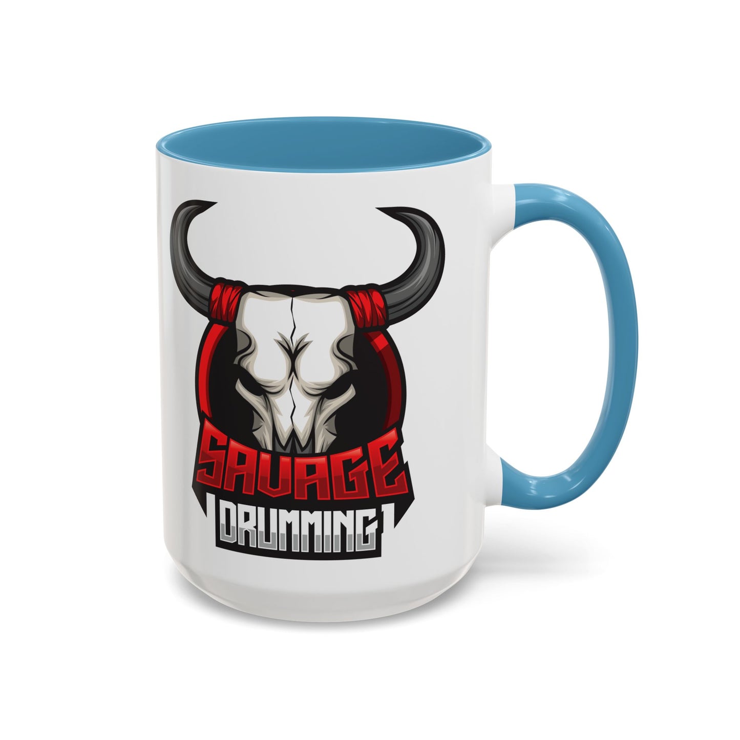 Savage Drumming Accent Coffee Mug | 11 & 15oz |