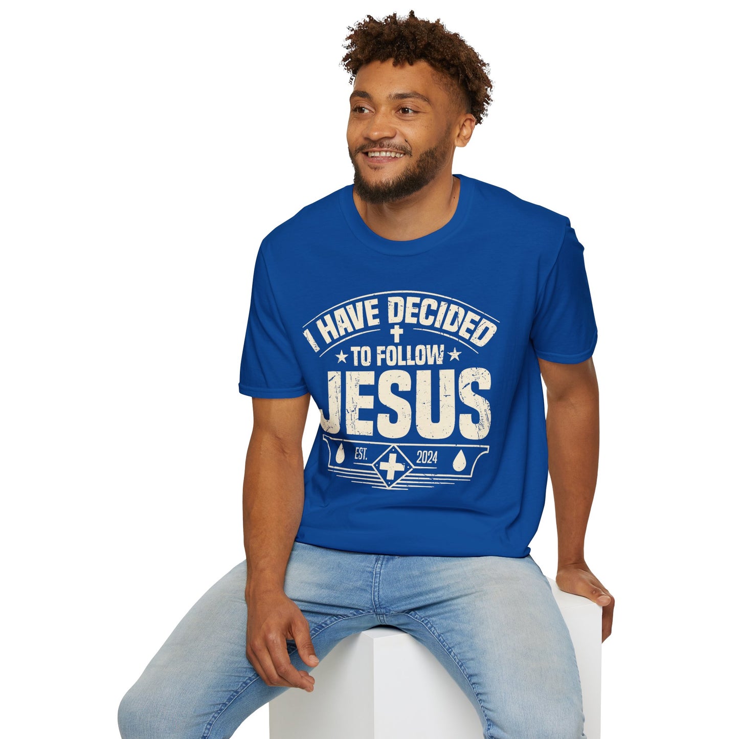 Faith Inspirational T-Shirt - 'I Have Decided to Follow Jesus', Unisex Tee