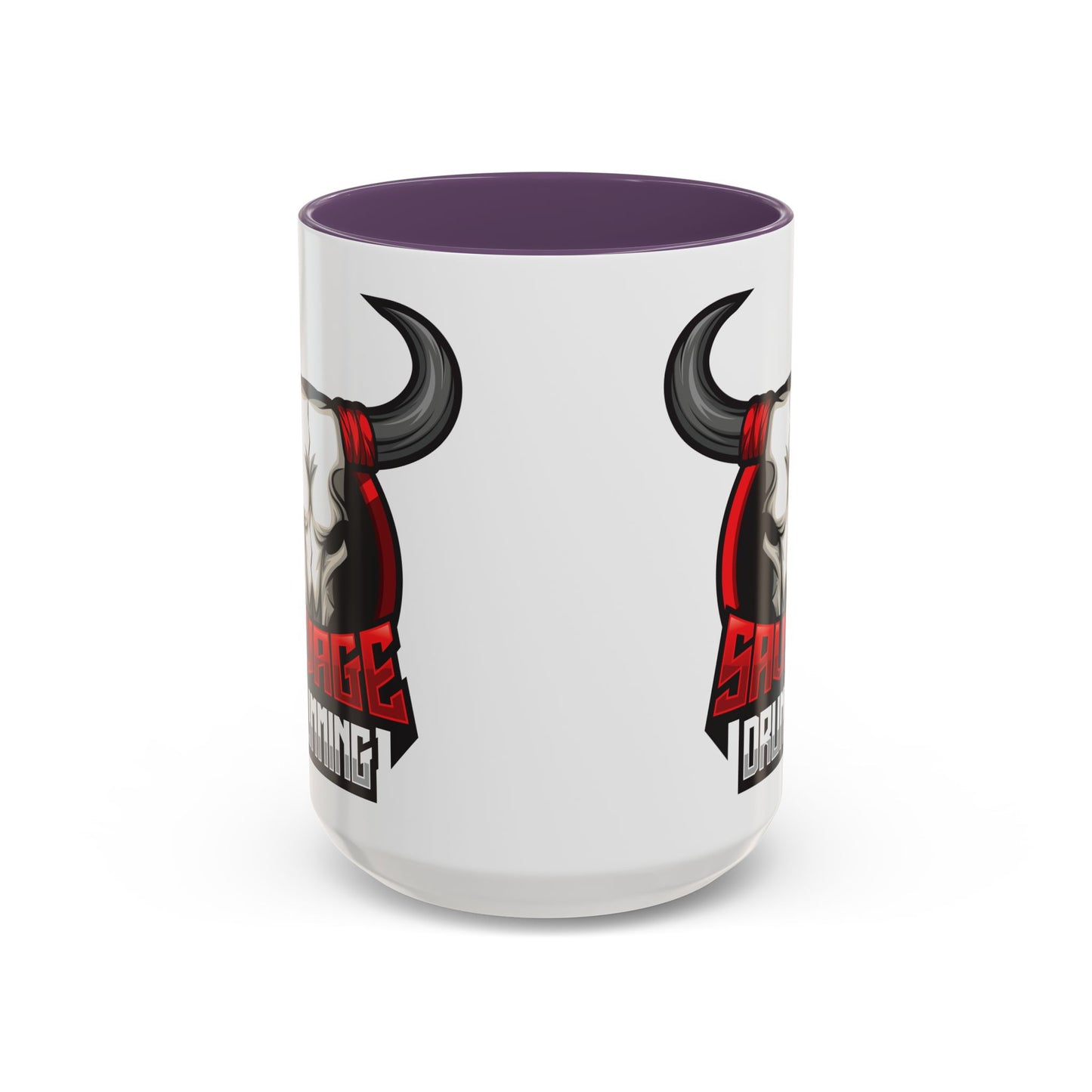 Savage Drumming Accent Coffee Mug | 11 & 15oz |