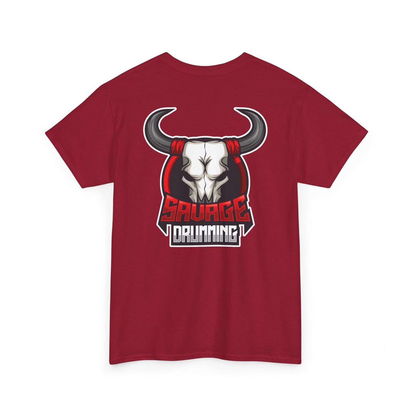Savage Drumming Logo Cotton Tee