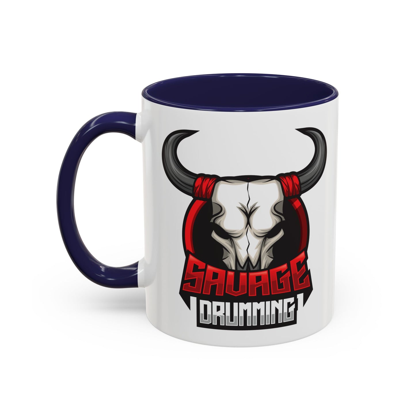 Savage Drumming Accent Coffee Mug | 11 & 15oz |