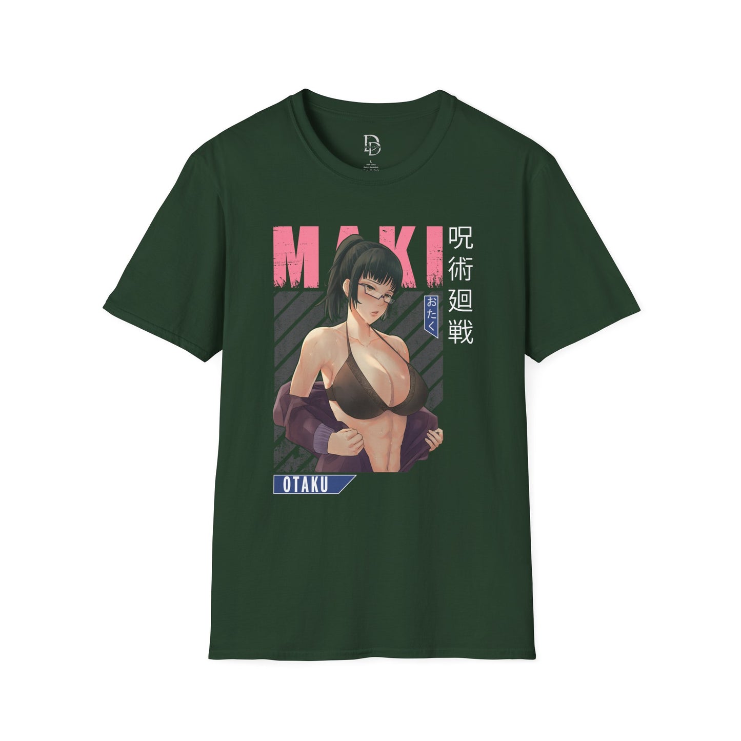 Maki Zennin Jujitsu Softstyle T-Shirt - Anime Character Tee