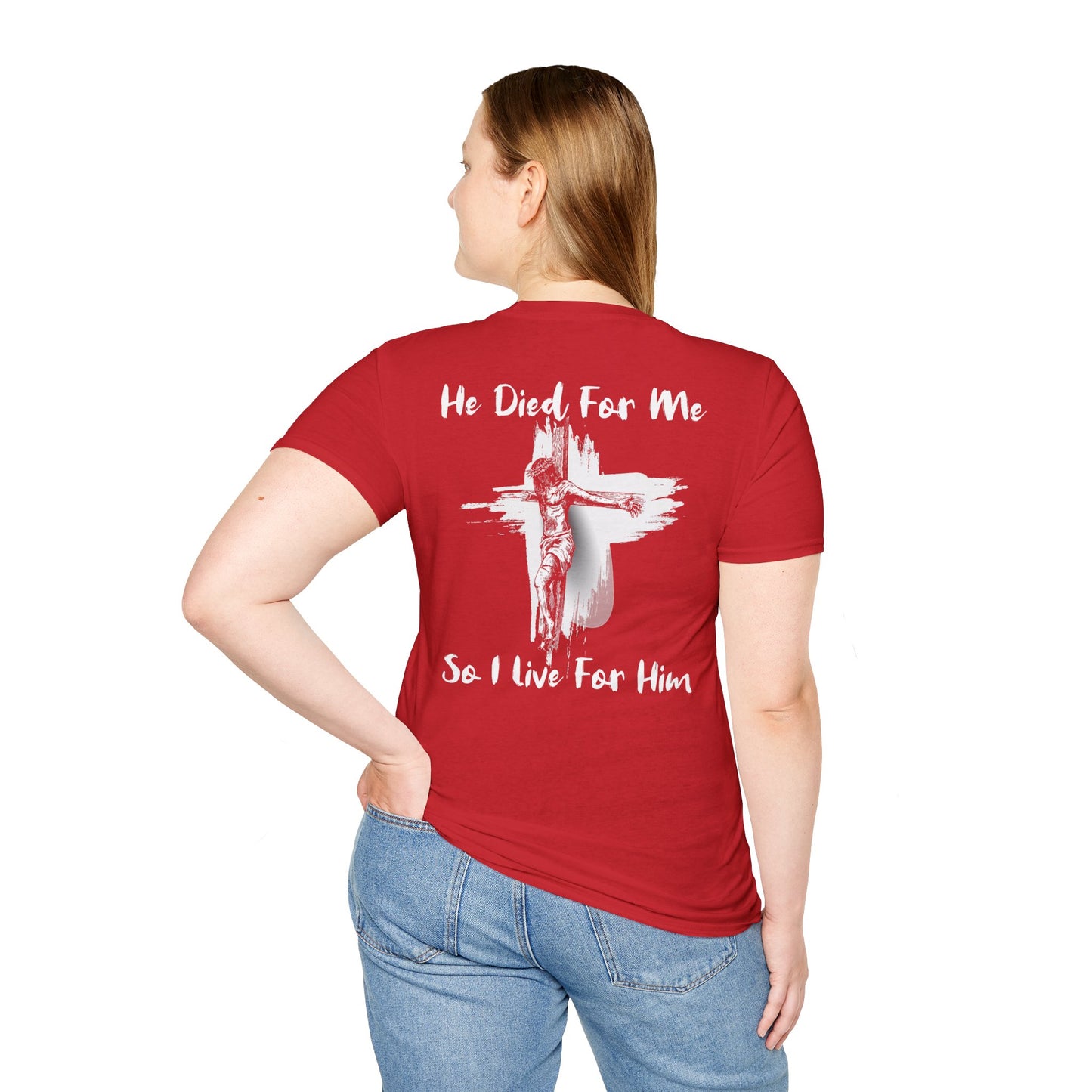 Christian Faith Unisex T-Shirt He Died For Me