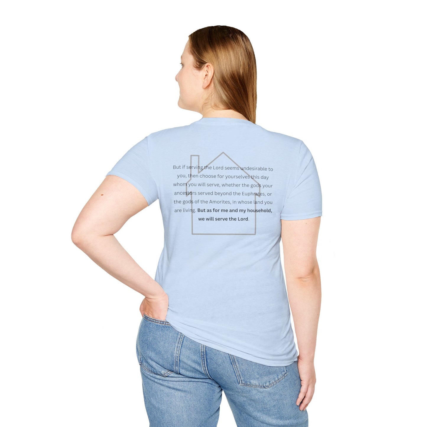 Inspirational Bible Verse T-Shirt - Joshua 24:15 Shirt