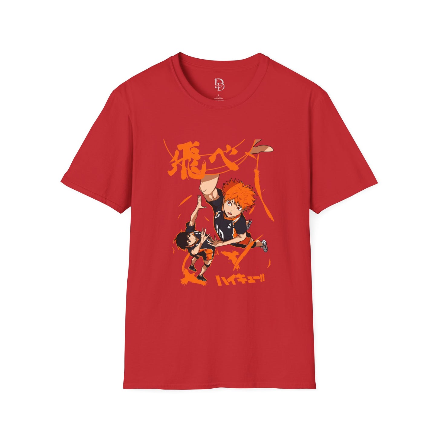 Anime Spiking Volleyball T-Shirt