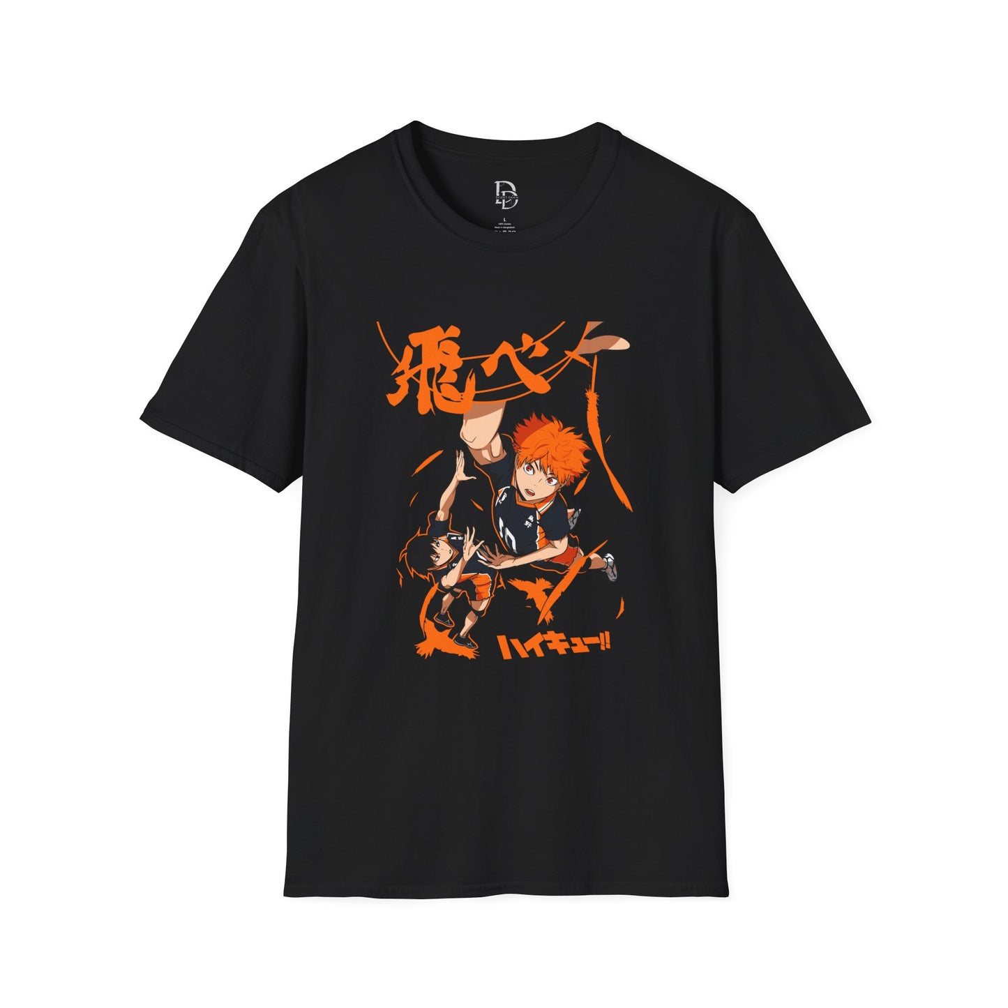 Anime Spiking Volleyball T-Shirt