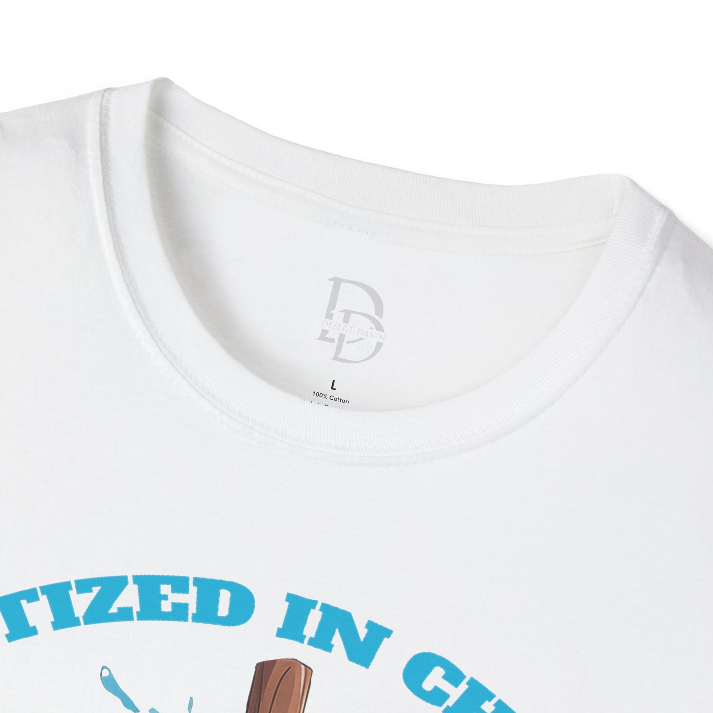 Christian Faith Unisex T-Shirt - Baptized in Christ Religious Apparel