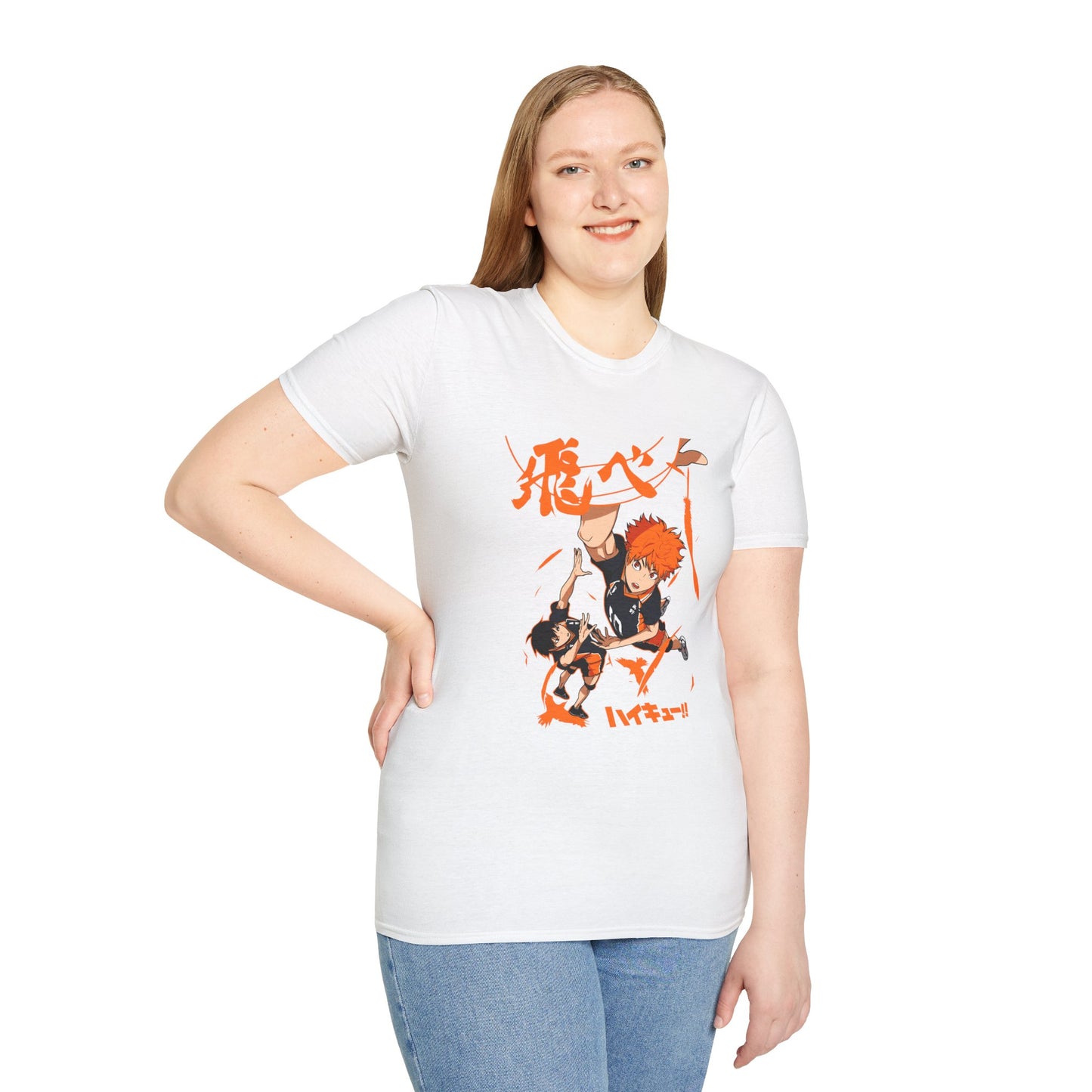 Anime Spiking Volleyball T-Shirt