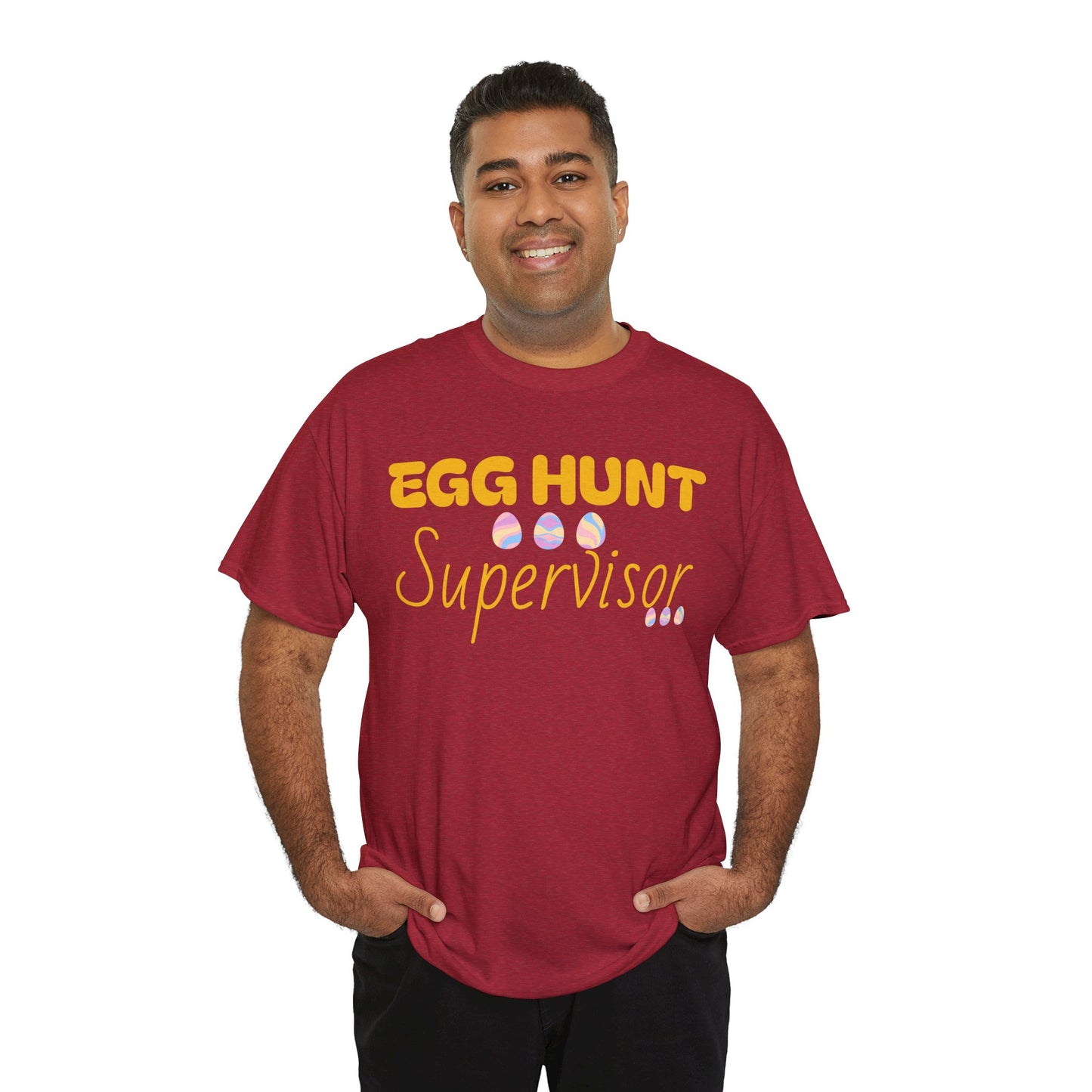 Egg Hunt Supervisor Tee - I'm so egg-cited design