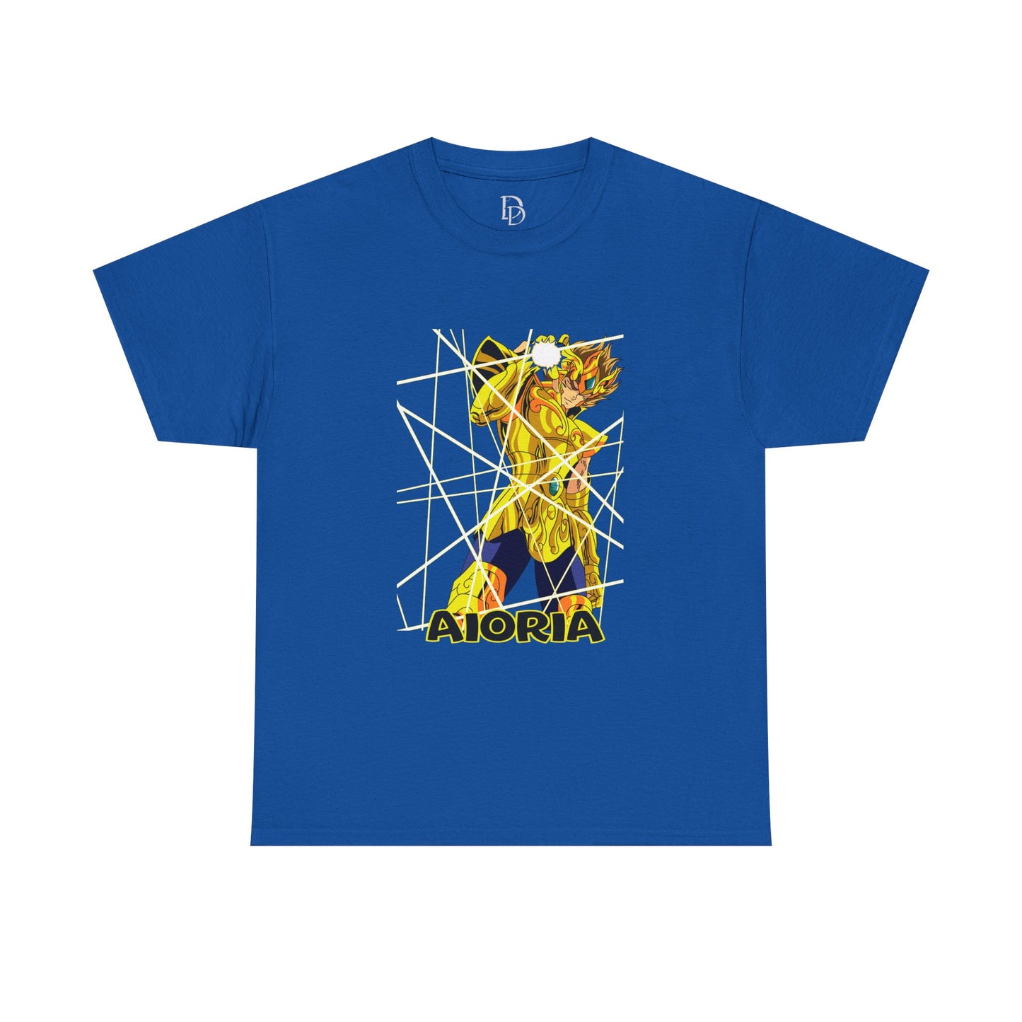 T-Shirt Aioria Anime Character Design