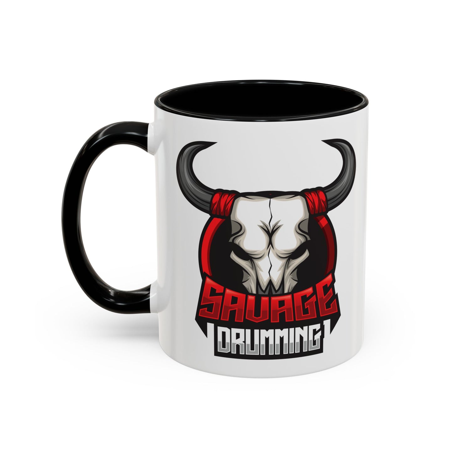 Savage Drumming Accent Coffee Mug | 11 & 15oz |