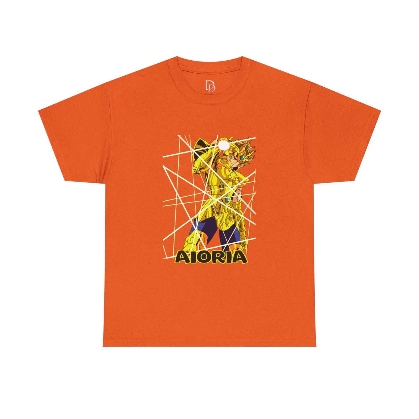 T-Shirt Aioria Anime Character Design