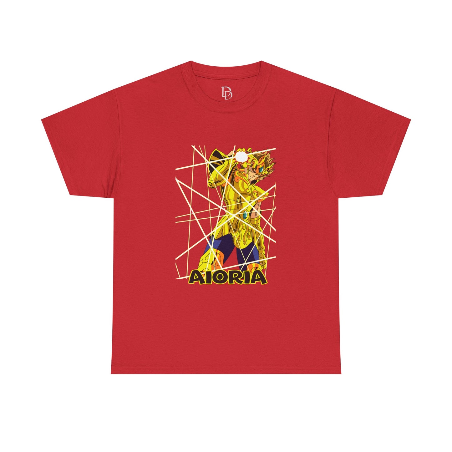 T-Shirt Aioria Anime Character Design