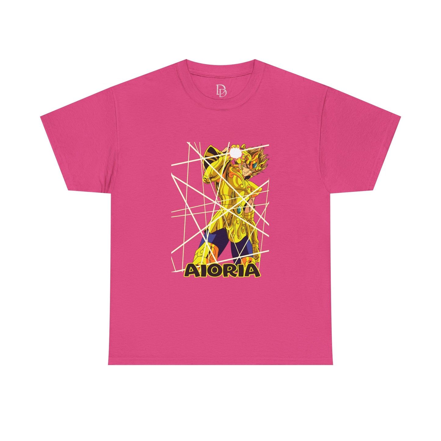 T-Shirt Aioria Anime Character Design