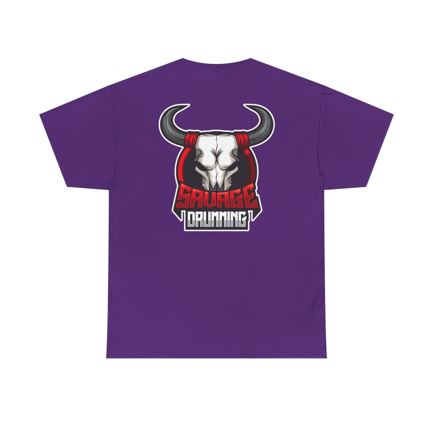 Savage Drumming Logo Cotton Tee