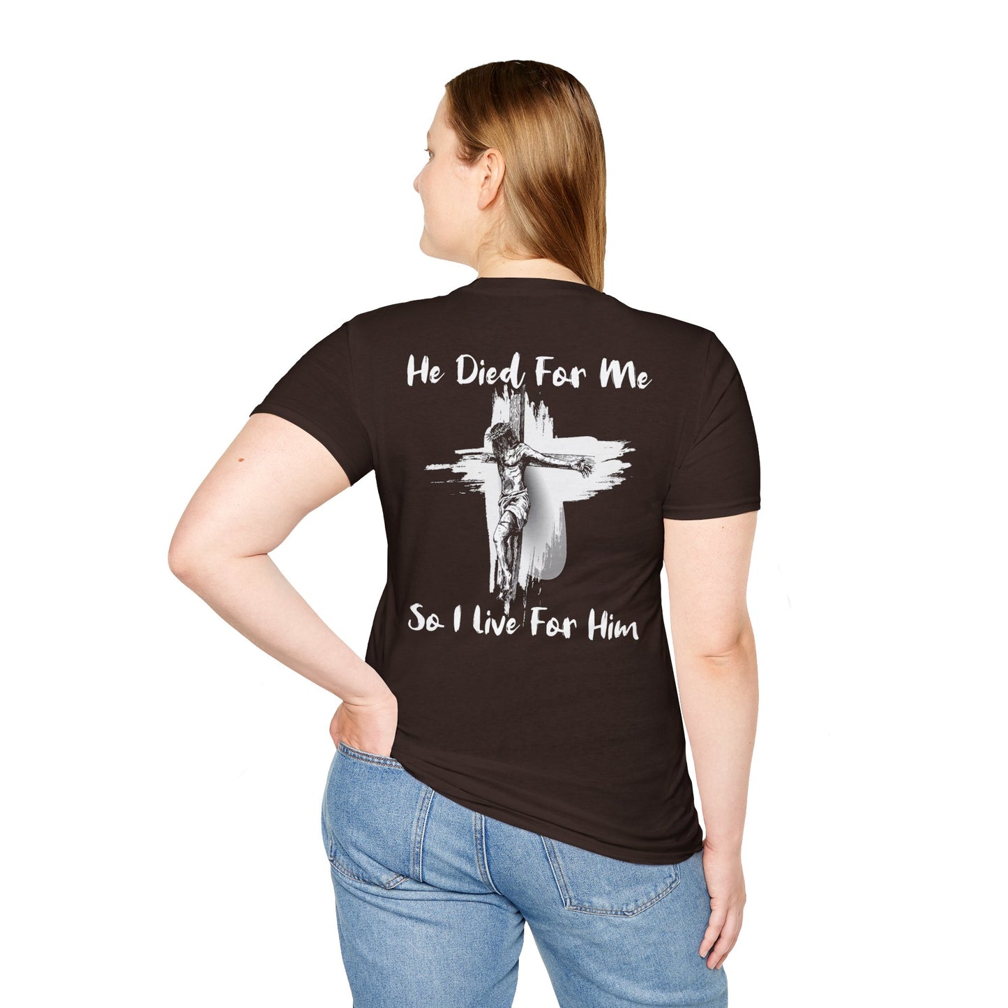 Christian Faith Unisex T-Shirt He Died For Me