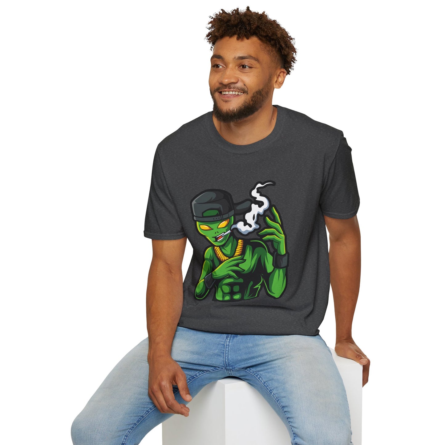 Alien Smoking T-Shirt