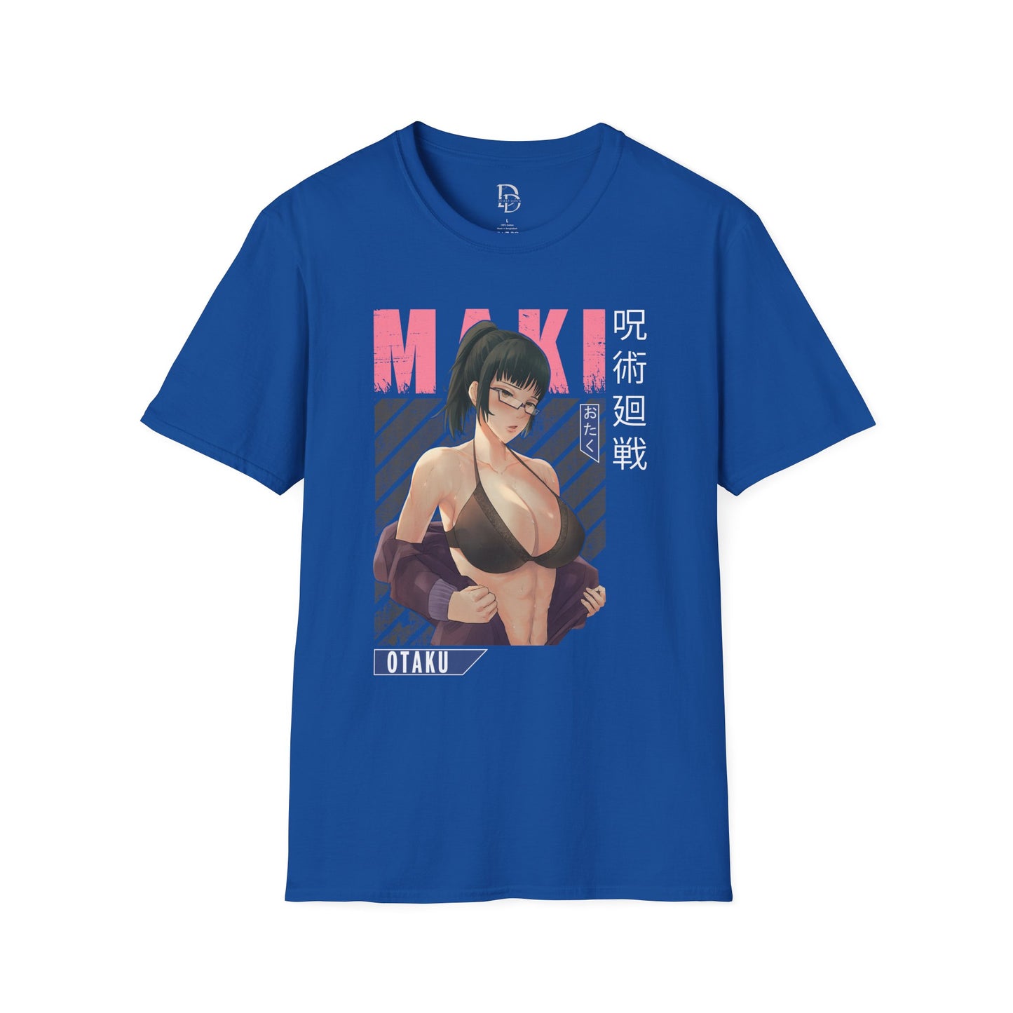 Maki Zennin Jujitsu Softstyle T-Shirt - Anime Character Tee