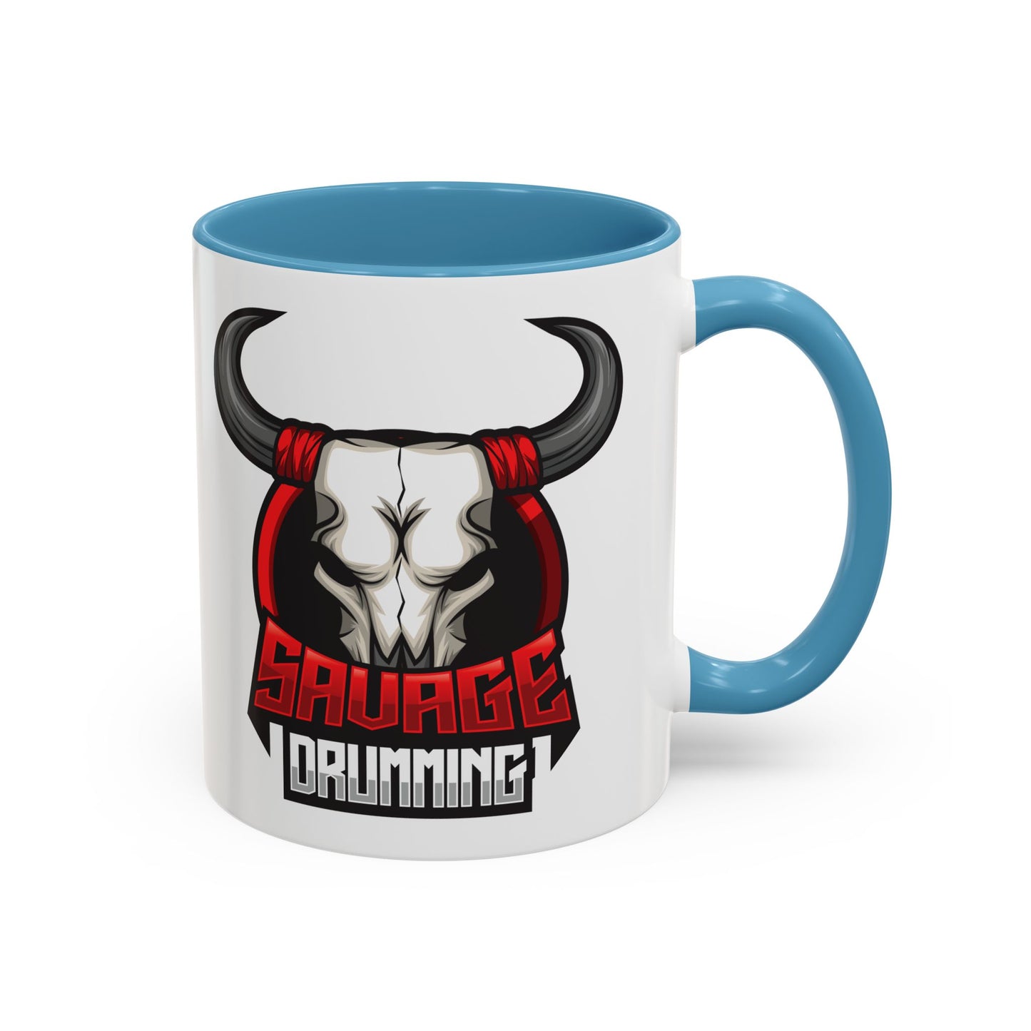Savage Drumming Accent Coffee Mug | 11 & 15oz |