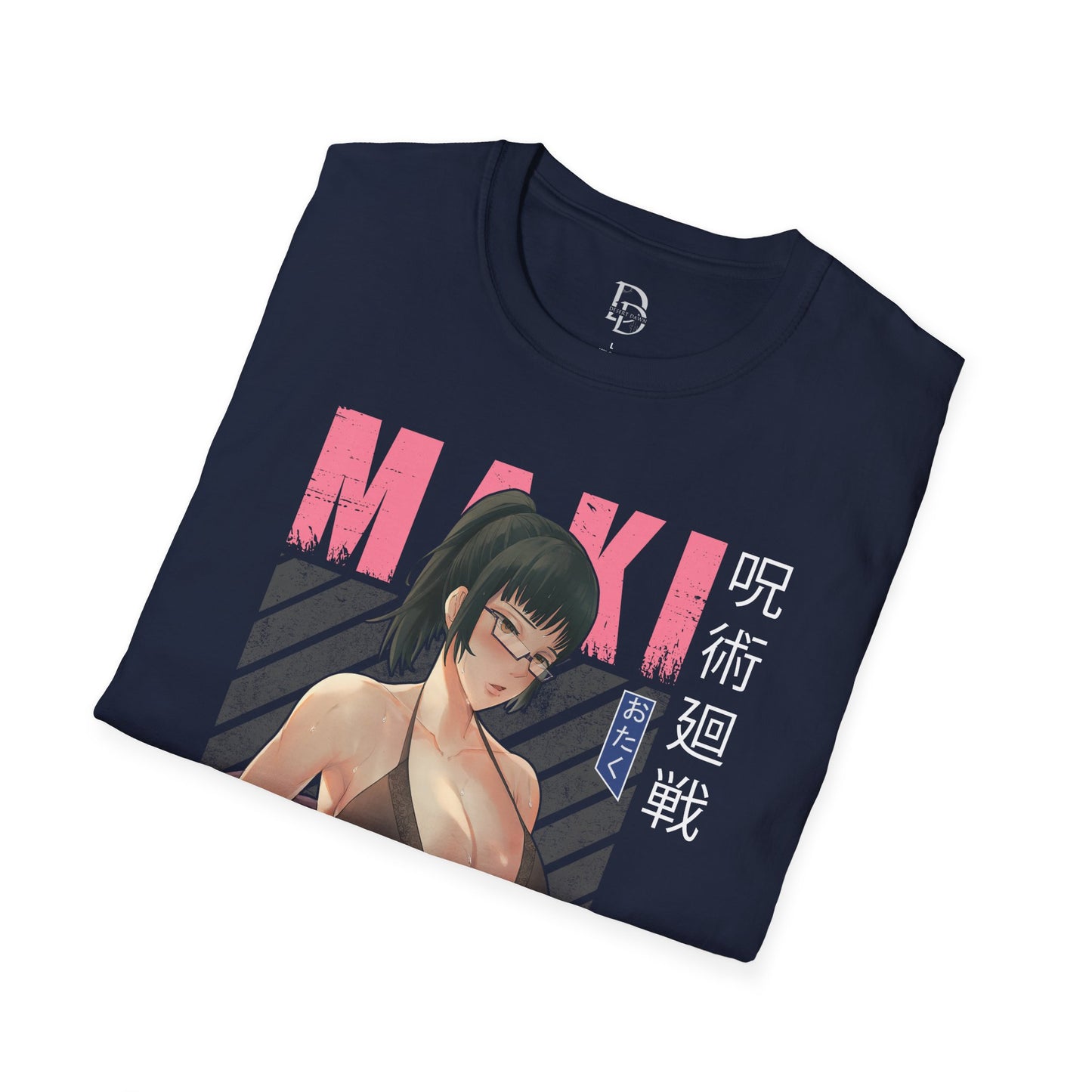 Maki Zennin Jujitsu Softstyle T-Shirt - Anime Character Tee