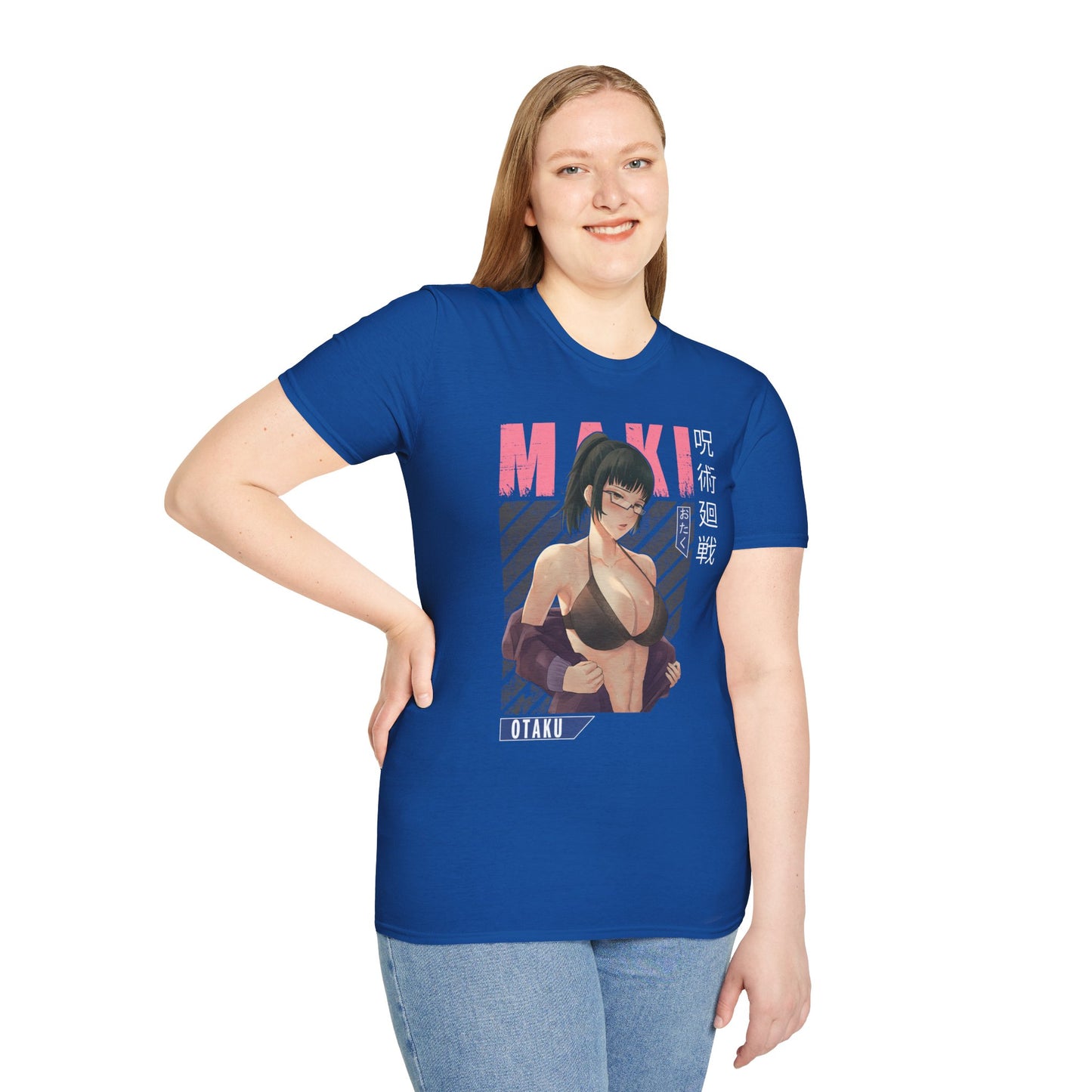 Maki Zennin Jujitsu Softstyle T-Shirt - Anime Character Tee