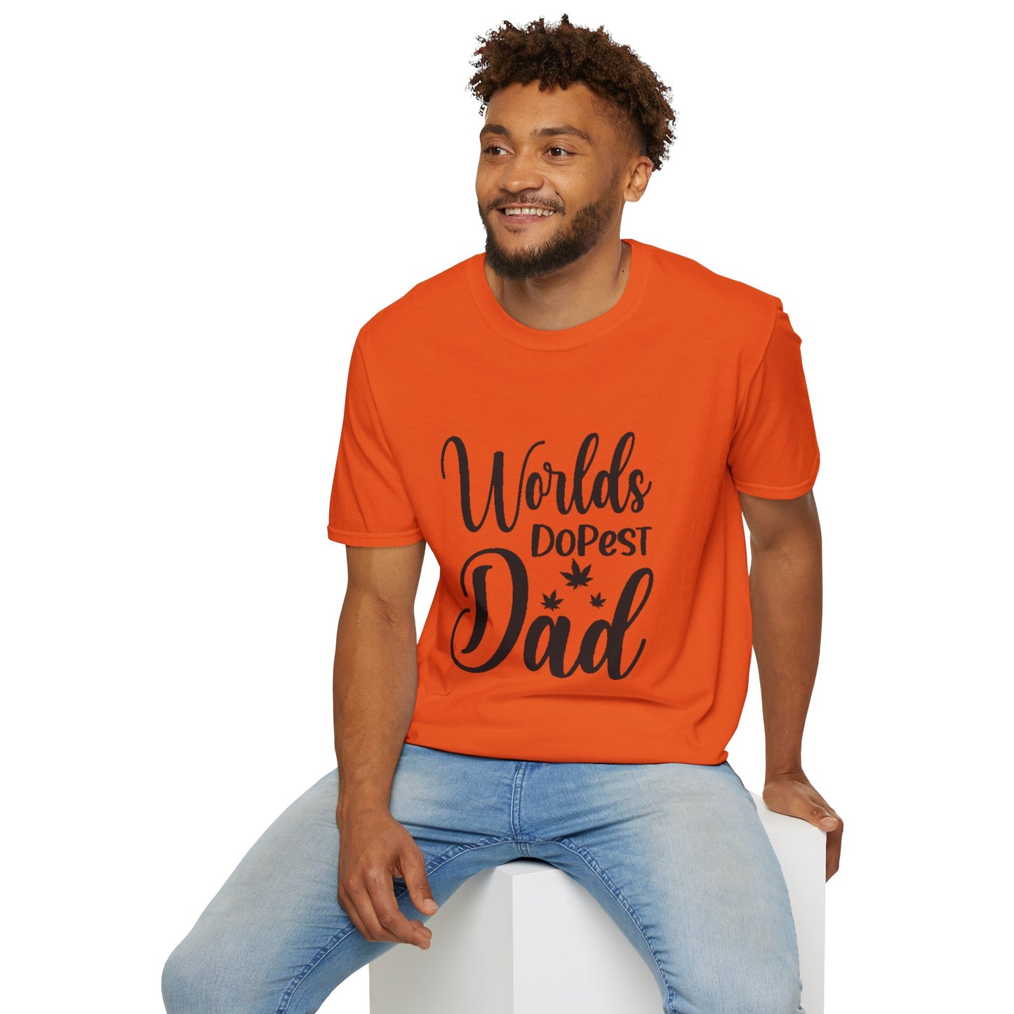 Dad Unisex T-Shirt - World's Dopest Dad