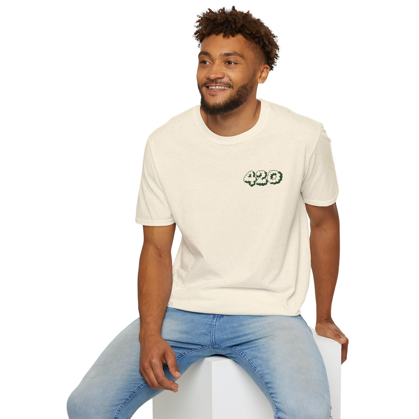 420 Weed Limit Unisex Softstyle T-Shirt | Cannabis Lover Tee for 4/20 Celebrations