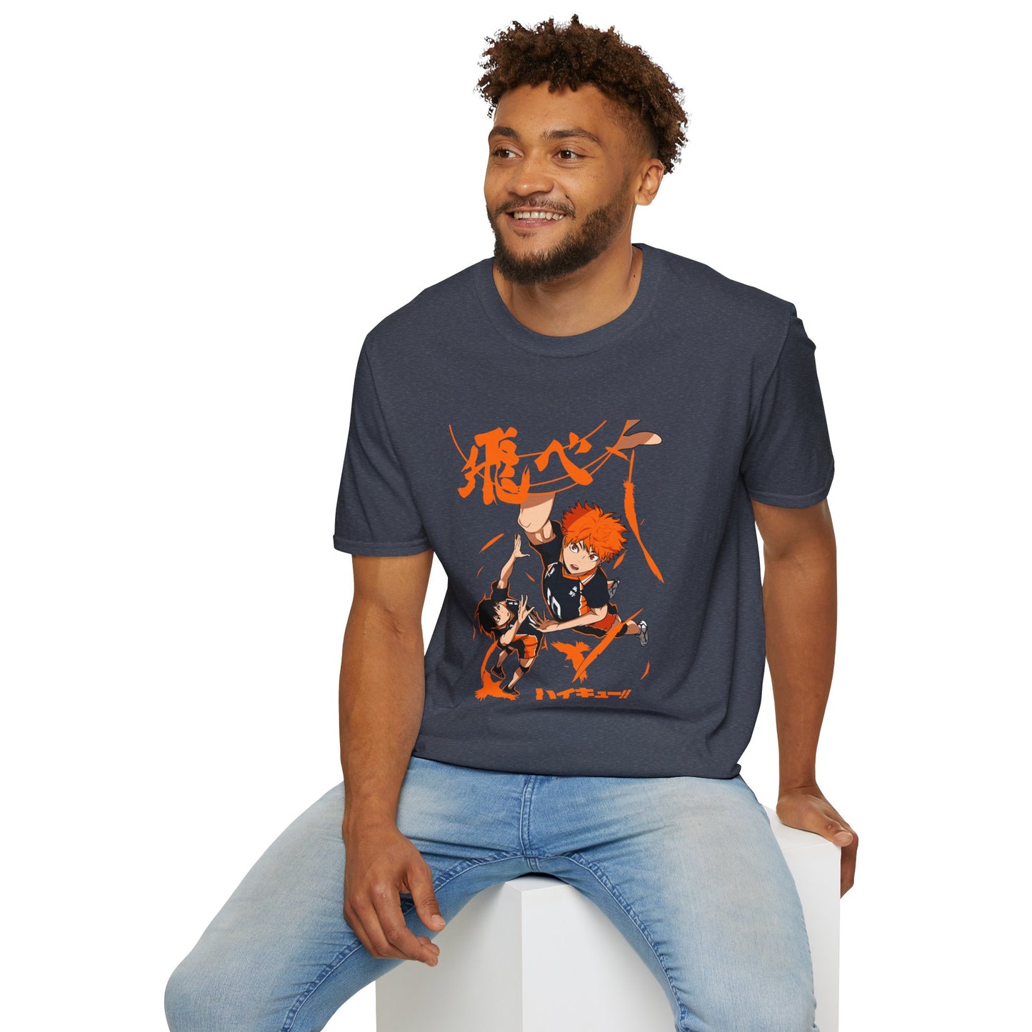 Anime Spiking Volleyball T-Shirt