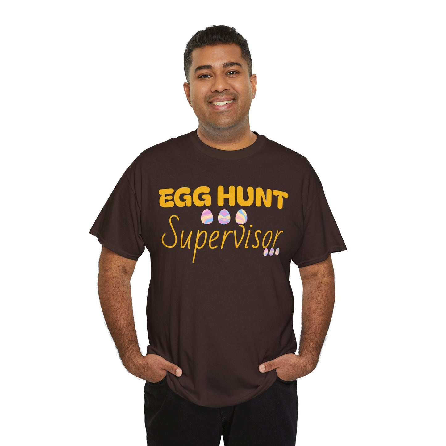 Egg Hunt Supervisor Tee - I'm so egg-cited design