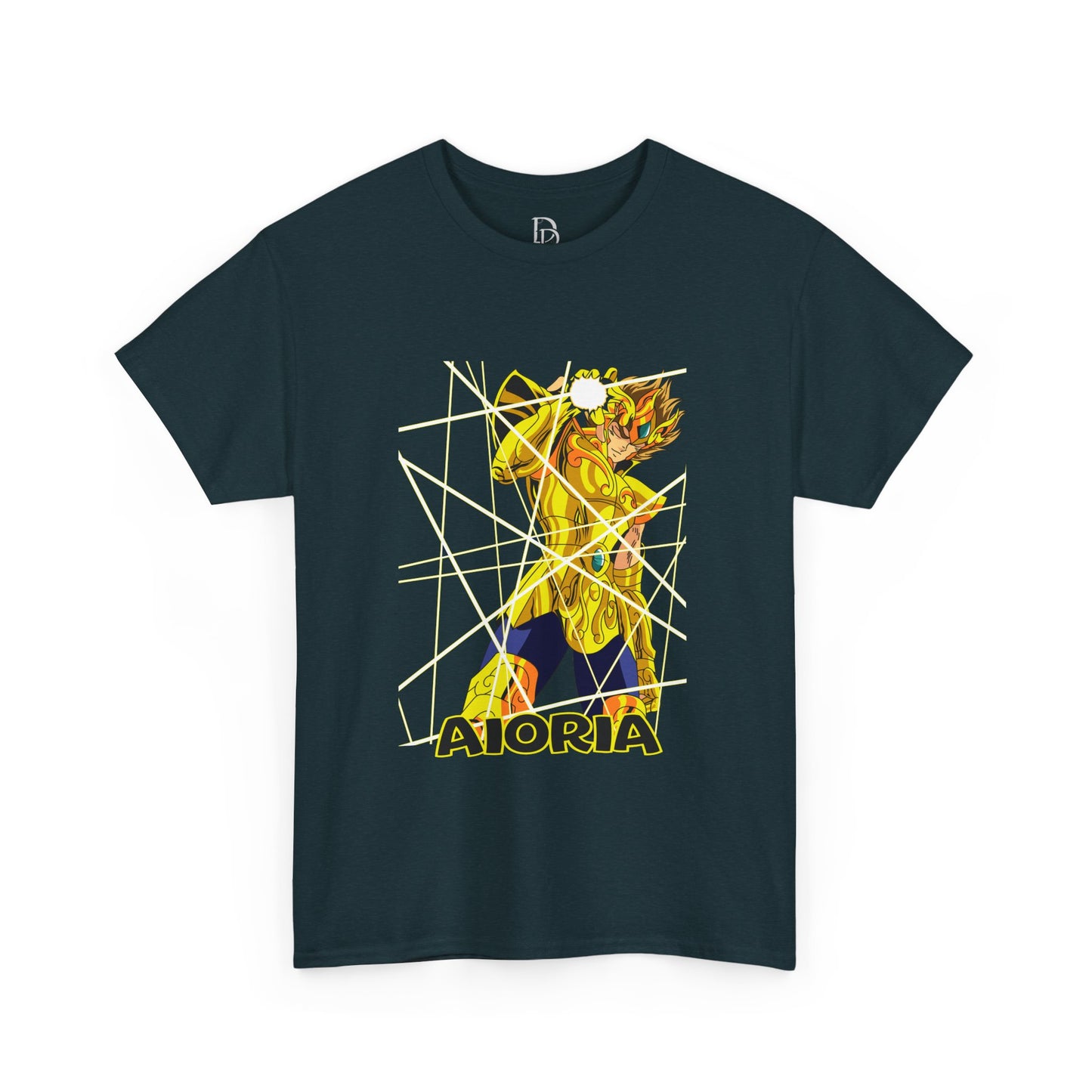 T-Shirt Aioria Anime Character Design