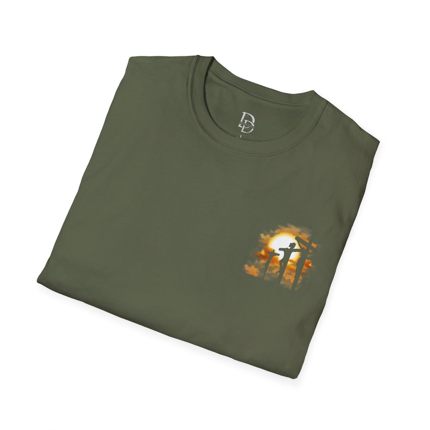 Christian T-Shirt Blessed loved and led