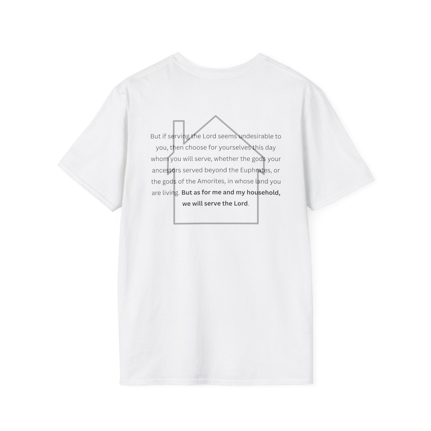 Inspirational Bible Verse T-Shirt - Joshua 24:15 Shirt