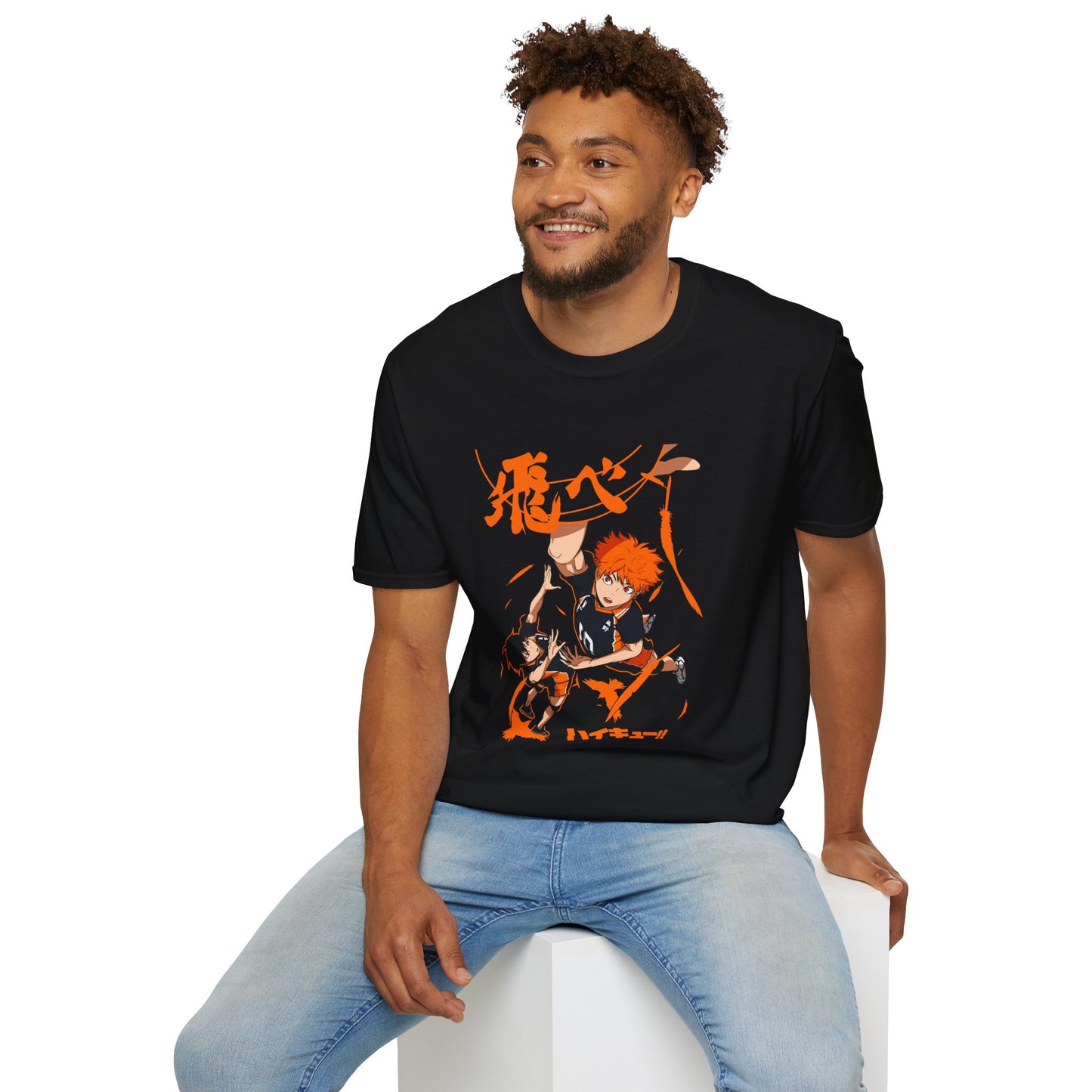 Anime Spiking Volleyball T-Shirt