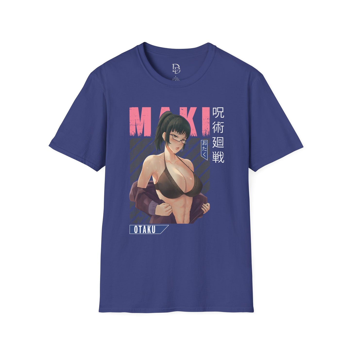 Maki Zennin Jujitsu Softstyle T-Shirt - Anime Character Tee