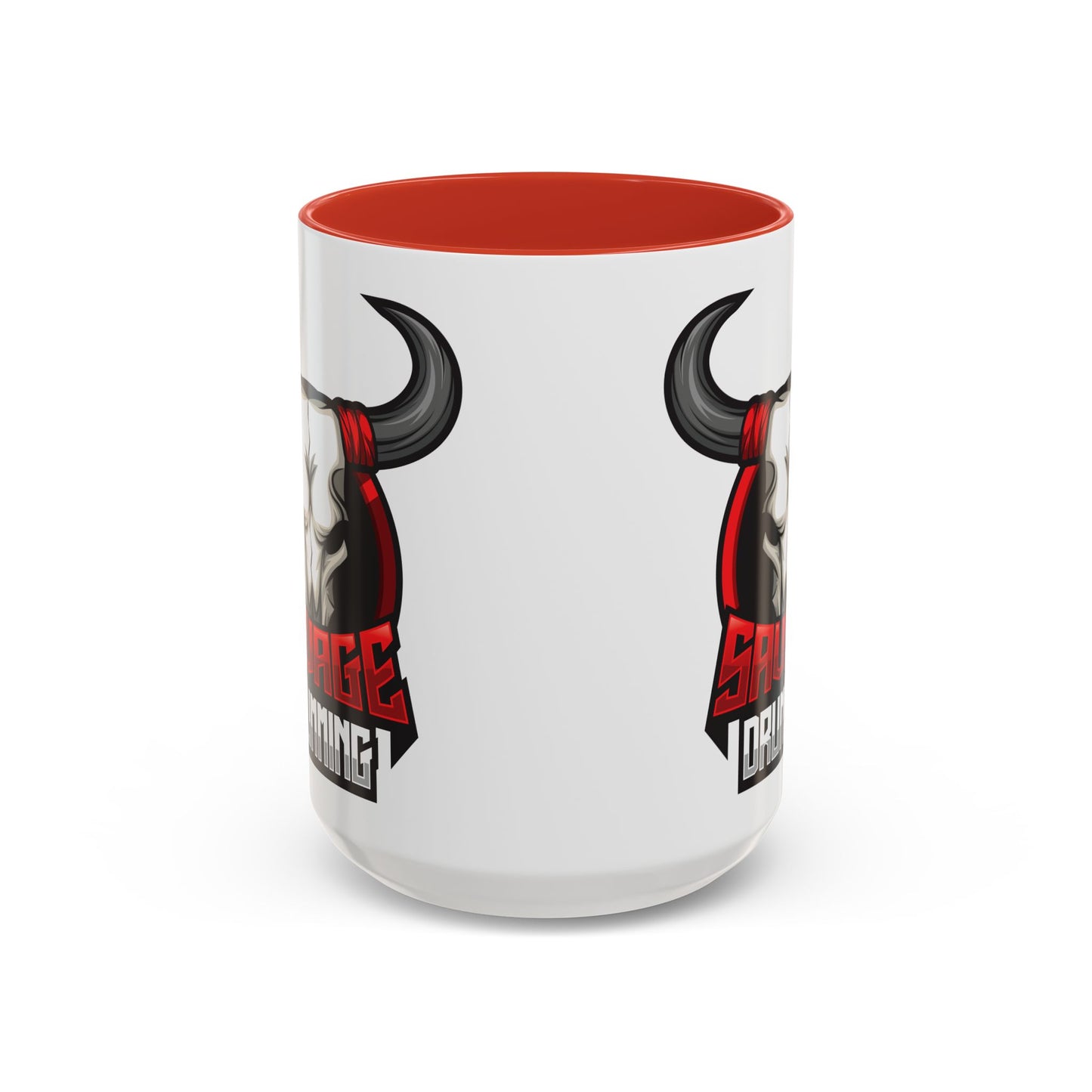 Savage Drumming Accent Coffee Mug | 11 & 15oz |