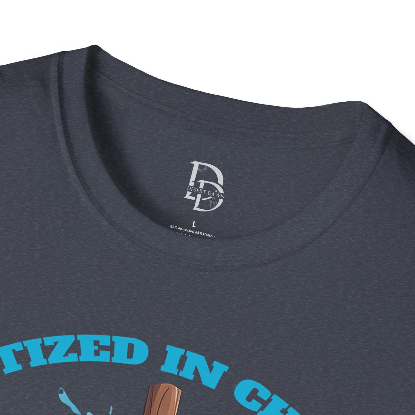 Christian Faith Unisex T-Shirt - Baptized in Christ Religious Apparel