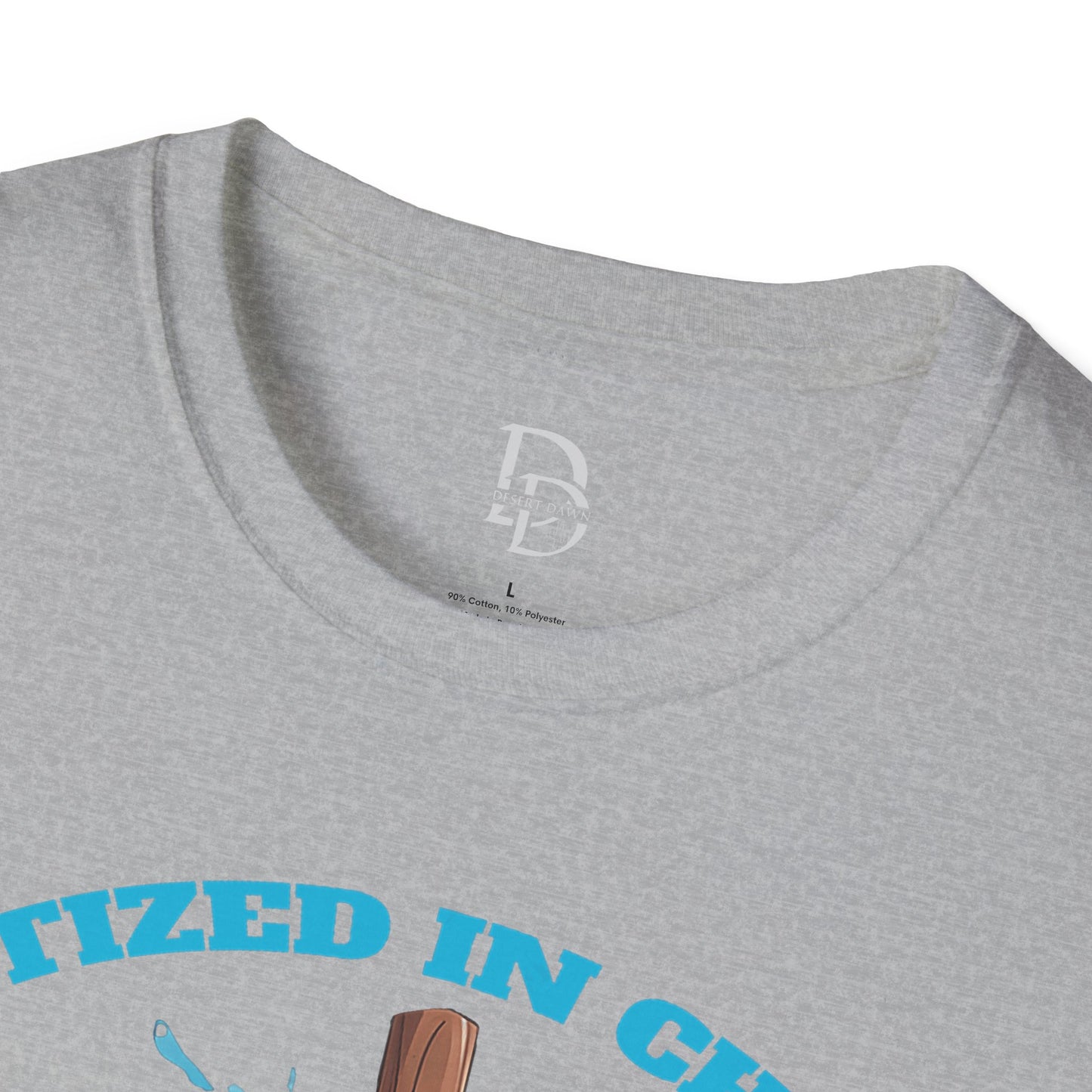 Christian Faith Unisex T-Shirt - Baptized in Christ Religious Apparel