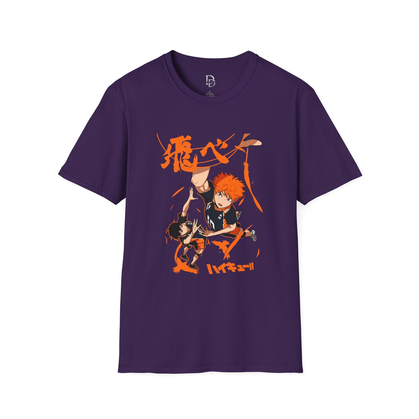 Anime Spiking Volleyball T-Shirt