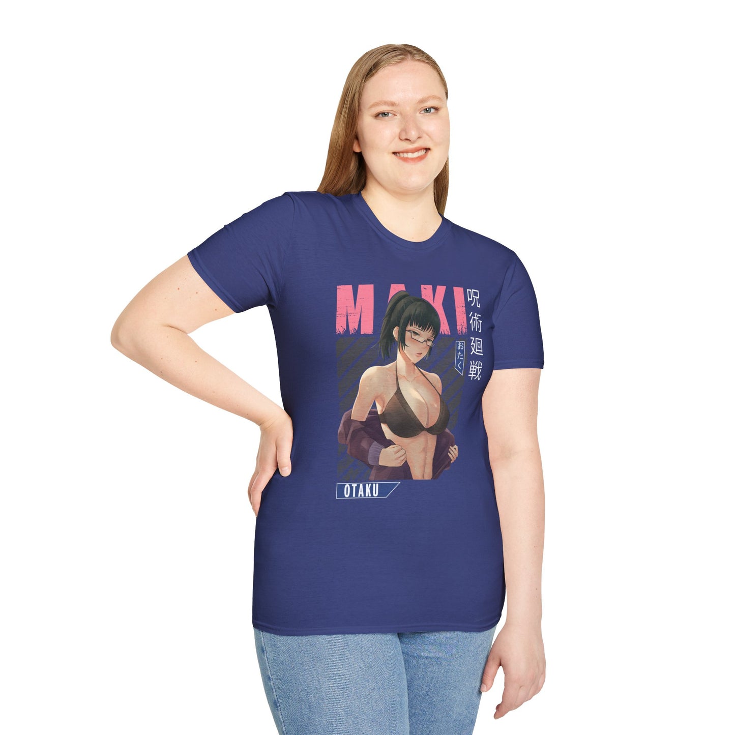 Maki Zennin Jujitsu Softstyle T-Shirt - Anime Character Tee