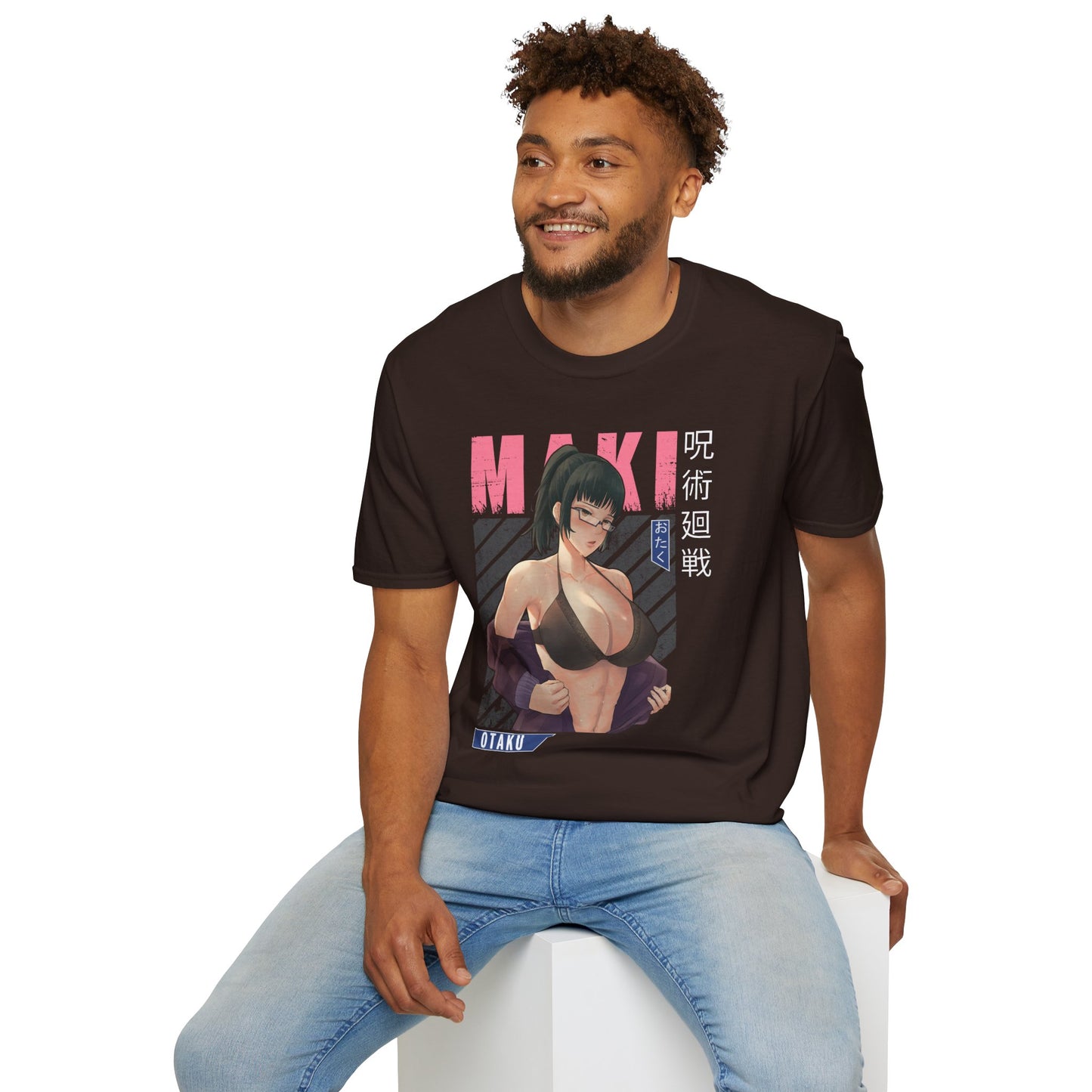 Maki Zennin Jujitsu Softstyle T-Shirt - Anime Character Tee