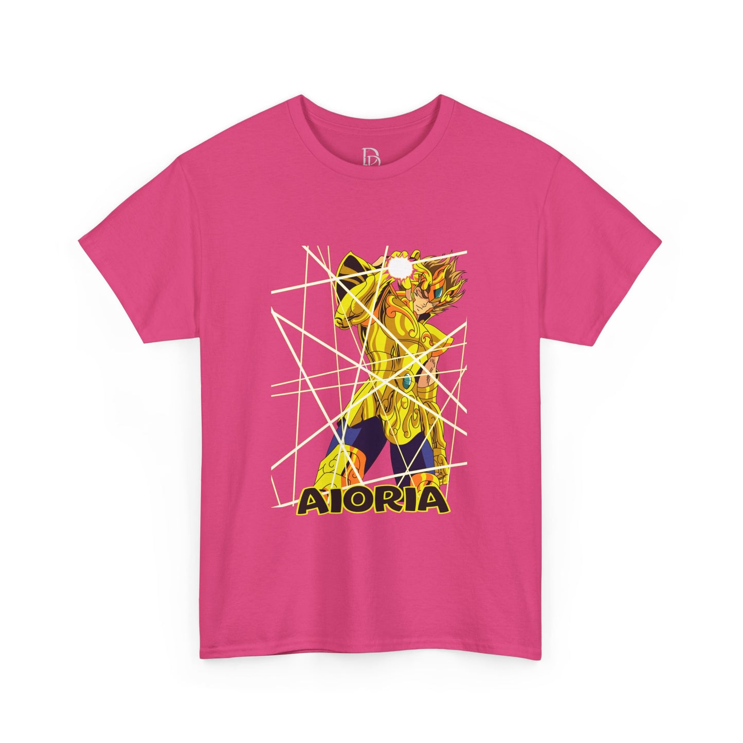 T-Shirt Aioria Anime Character Design