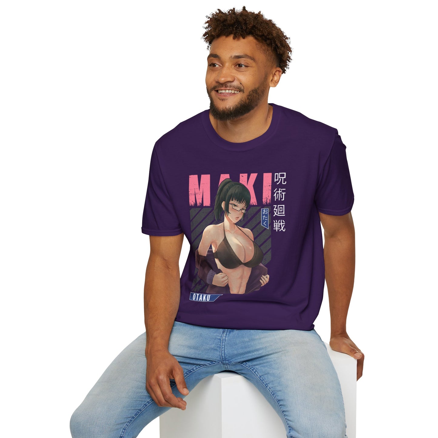Maki Zennin Jujitsu Softstyle T-Shirt - Anime Character Tee