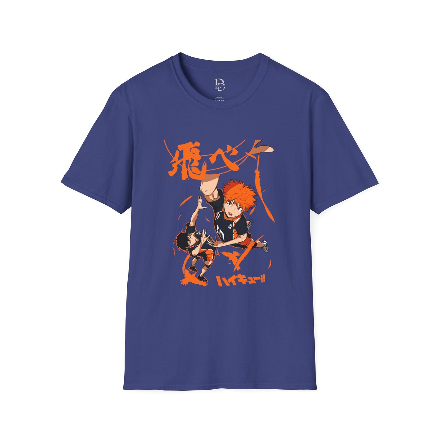 Anime Spiking Volleyball T-Shirt